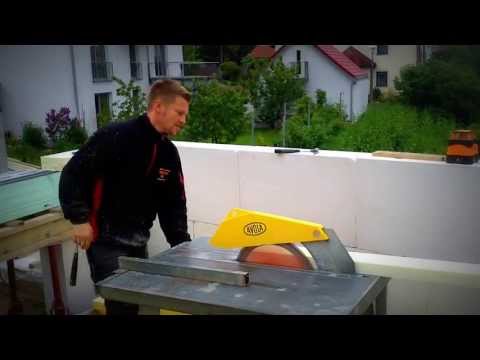 Styrodursägeblatt für Baukreissäge