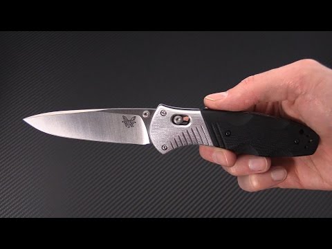 Benchmade Knives 581 Barrage Axis Spring Assisted Satin Knife Benchmade Knives 581 Barrage Axis Spring Assisted Satin Knife
