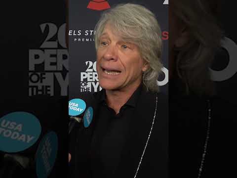 Jon Bon Jovi on his wife Dorothea's charity work at MusiCares gala 'She's the heartbeat' Shorts