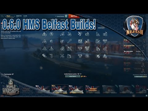 HMS Belfast 0.6.0 Captain Builds