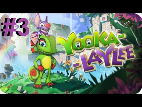 Yooka-Laylee 100% Walkthrough Part 3 - Tribalstack Tropics Expanded (All Quills Pagies Secrets)