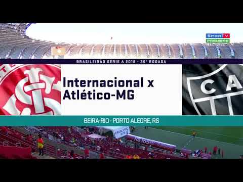 Internacional 1 x 2 Atlético MG - Melhores Momentos e Gols - Brasileirão 2018