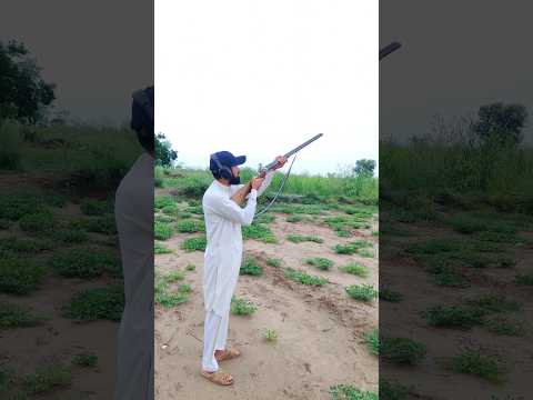 dunali 12 bore #12 bore #shotgunfire #hunting #break barrel #doublebarrle