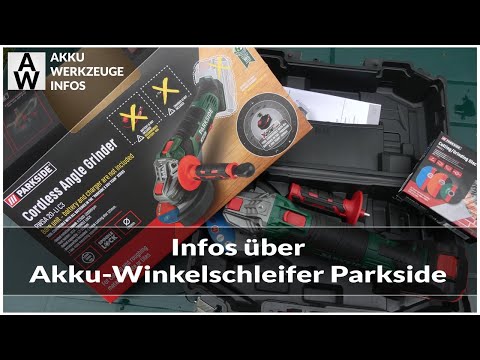 Infos über Akku-Winkelschleifer Parkside PWSA 20-Li C3