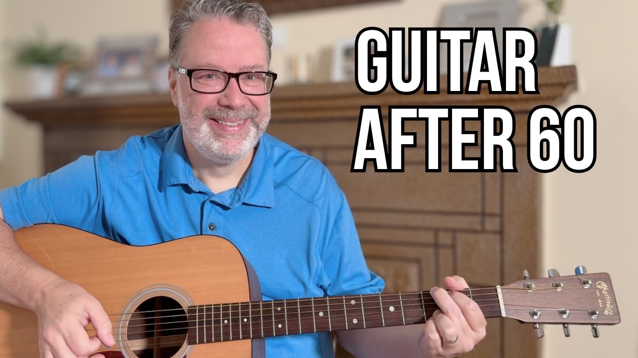 Learning Guitar After 60? 5 Things You Need to Know