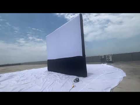 Hallucine tutorial video — Inflatable screen in action