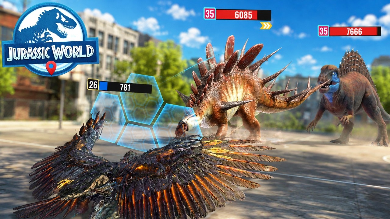 LOS 2 DINOSAURIOS LEGENDARIOS MÁS DIFICILES DEL ASALTO MASTER Jurassic World Alive