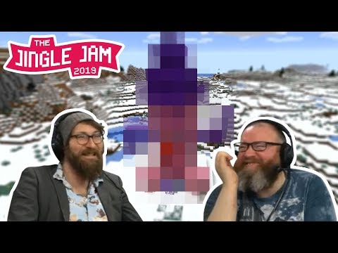 Yogscast stream Hardcore Minecraft but only the funny bits #4 - Jingle Jam 2019