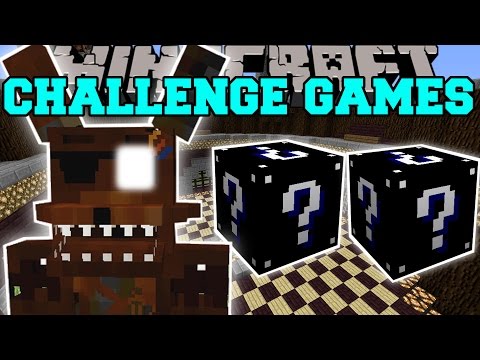 Minecraft: PHANTOM FOXY CHALLENGE GAMES - Lucky Block Mod - Modded Mini-Game