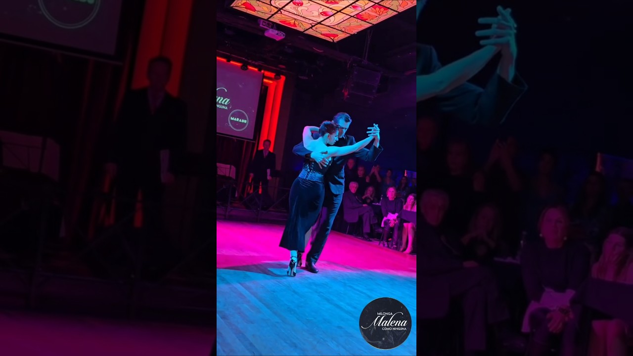 Jimena Hoeffner & Ale Andrian en Milonga Malena!!