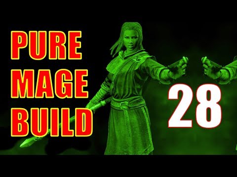 Skyrim Pure Mage Walkthrough NO WEAPONS NO ARMOR Part 28 - Lost Echo Cave (Glowing Mushrooms!)