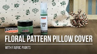 Floral Pattern Pillow Cover