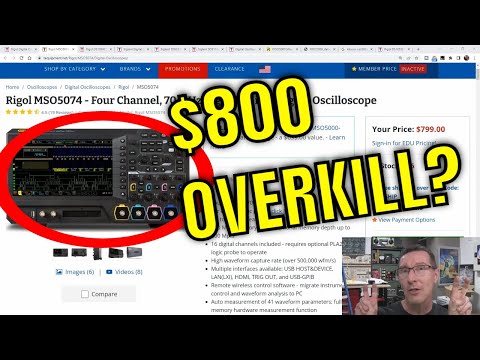eevBLAB 103 - Is an $800 Oscilloscope OVERKILL?