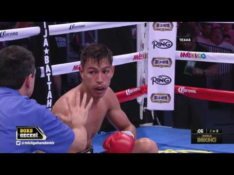 Keandre Gibson vs Jorge Romero Knock Down