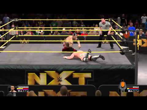 WWE 2k15 MYCAREER MODE: NXT TITLE MATCH!