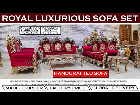 YT1004 Step Into Elegance, Solid Teakwood Sofa Sets for High-End Interiors Video