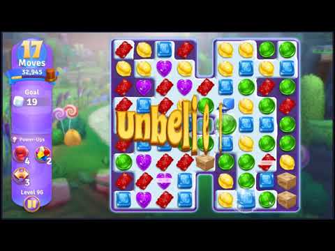 Willy Wonkas Sweet Adventure Level 96 - NO BOOSTERS 🍫 | SKILLGAMING ✔️