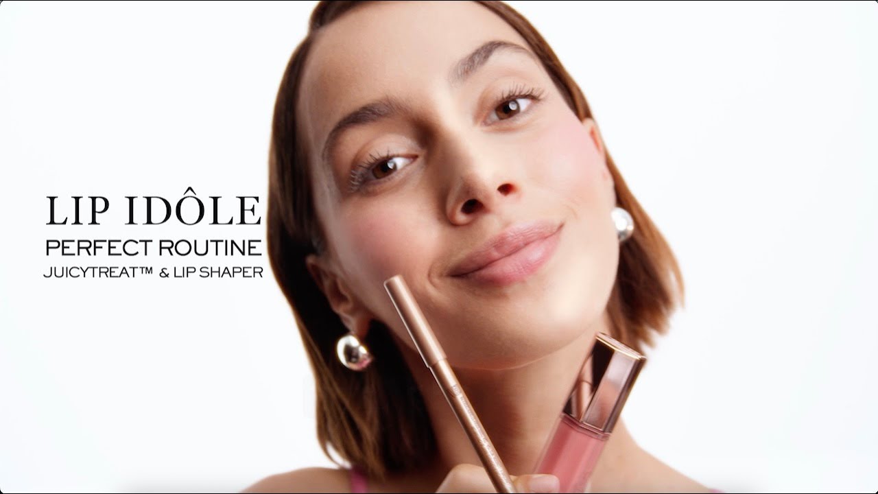 Get Glowy with Lancôme’s Lip Idôle Routine