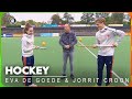 TOPHOCKEYERS ? EVA DE GOEDE EN JORRIT CROON NEMEN HET TEGEN ELKAAR OP | HOCKEY | ZAPPSPORT