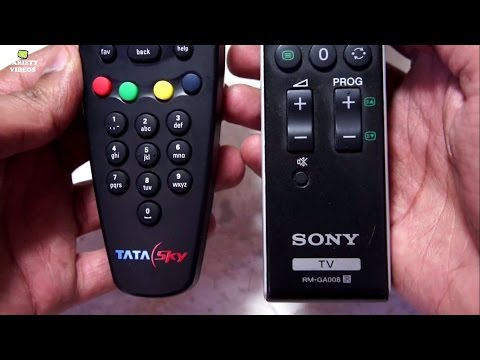 Tata Sky Universal Remote Pairing (HD) | Power, Volume, Mute & AV