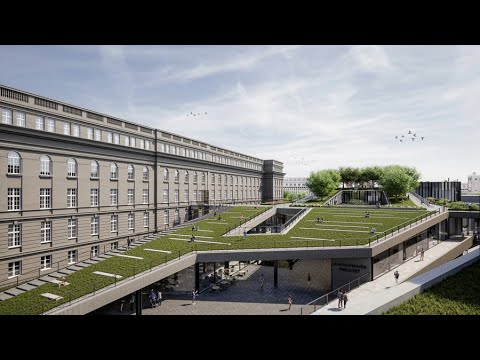 Rekonstrukcija i dogradnja kompleksa Tehničkih fakulteta u Beogradu - 3D prikaz