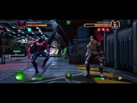 Mcoc Spider-Man 2099 5 Star Rank 5 vs 4 Star Winter Soldier. Big show bleed