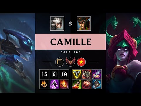 Camille Top vs Cassiopeia - VN Grandmaster Patch 25.11