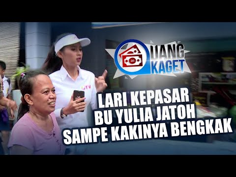 UANG KAGET EPISODE 21 - Lari ke Pasar, Bu Yulia Jatoh Sampe Kakinya Bengkak
