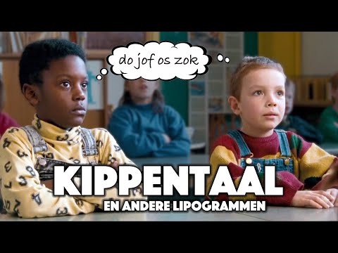 Kippentaal en andere lipogrammen - VLOGBOEK