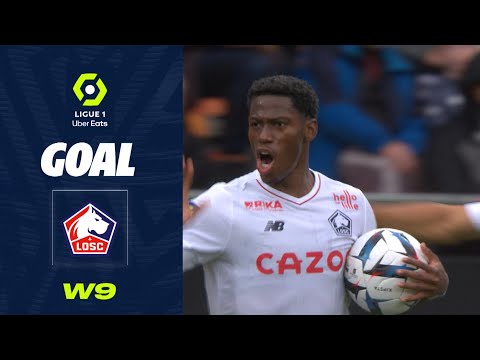 Goal Jonathan Christian DAVID (78' - LOSC) FC LORIENT - LOSC LILLE (2-1) 22/23