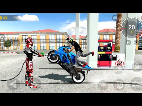 Motor Bikes speed stunt Driving simulator 3d - Extreme motorbikes - Best bike Android Gameplay