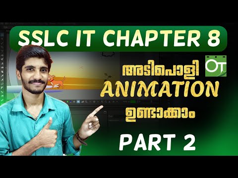 SSLC IT Chapter 8 | Part 2 | Let’s Give Life to Pictures | Open Toonz | 10th ICT | Crash Bytes
