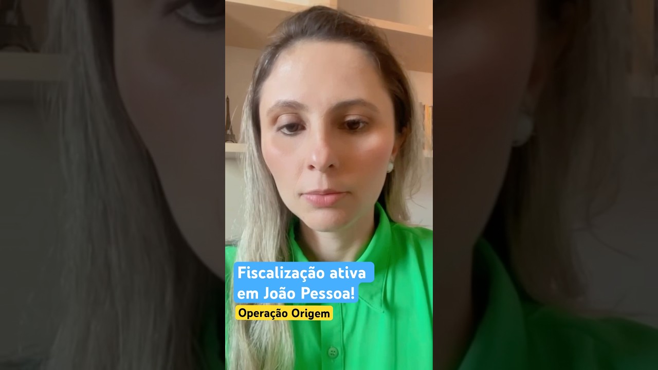 Fiscalização em João Pessoa! Entenda mais no vídeo #JoaoPessoa #ISS #SimplesNacional