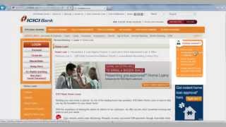 IN-How to generate IT Certificate Home Loan Statement and  from ICICI Bank website
