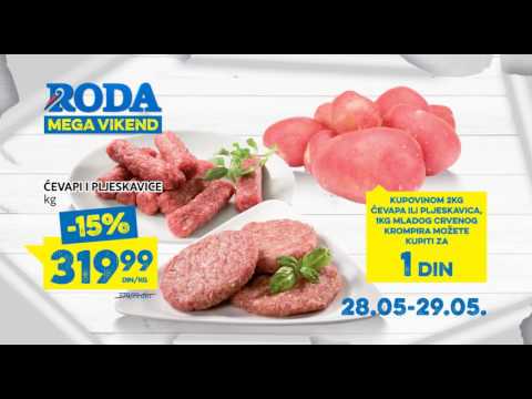 Roda MEGA vikend 28. - 29.05.2016.