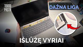 Lenovo ThinkBook 15 G2 vyrių remontas be korpuso keitimo