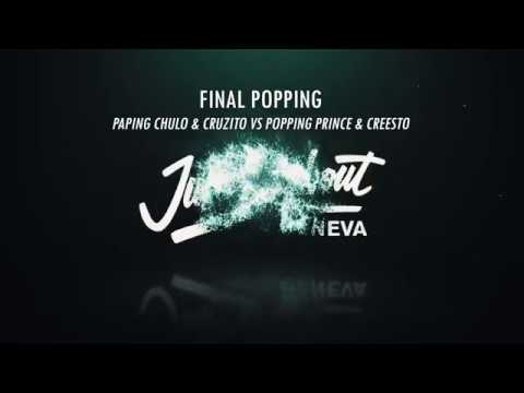 FINAL POPPING / JUSTE DEBOUT GENEVA 2020 / Paping Chulo & Cruzito VS Popping Prince & Creesto
