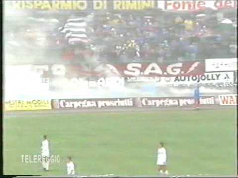 Serie C1 Girone A 86/87 - Rimini - Reggiana 1-3