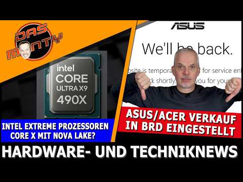 Asus/Acer sales discontinued in Germany | Intel Extreme CPUs back? | Steam Machine €1000?