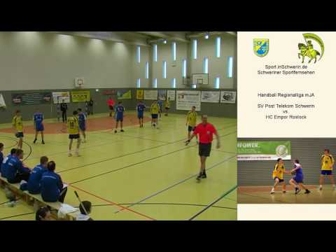 Handball Regionalliga mJA 21:21 (12:10) SV Post Schwerin vs. HC Empor Rostock