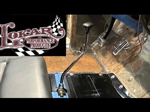 700R4 4L60E Lokar shifter installation in a 1954 Chevy 3100