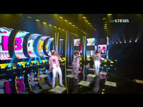 [HD1080P]110522 inkigayo B1A4 - O.K