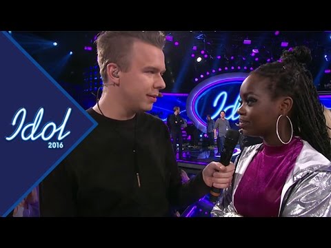 Renaida Braun om känslorna efter utröstningen - Idol Sverige (TV4)