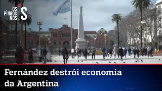 Com a esquerda no poder, inflação na Argentina ultrapassa 55% em 12 meses