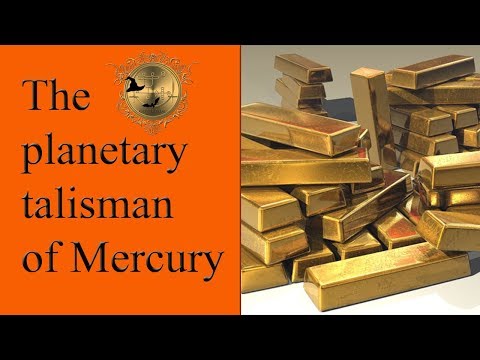 The planetary talisman of Mercury and how it can help you. See Solomons pentacles below! Video