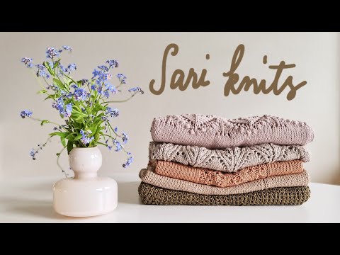Sari knits 2021e15: May knitting projects