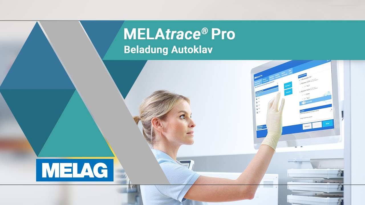 MELAtrace Pro Autoklav beladen