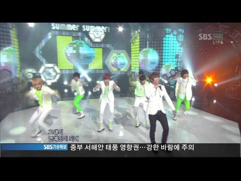 [HD] 110626 Boyfriend - Boyfriend + Entertainer (K.Will & Boyfriend) @ SBS Inkigayo