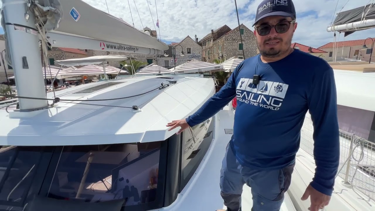 Fountaine Pajot Catamaran - Lucia 40 inside! Sailing Around the World