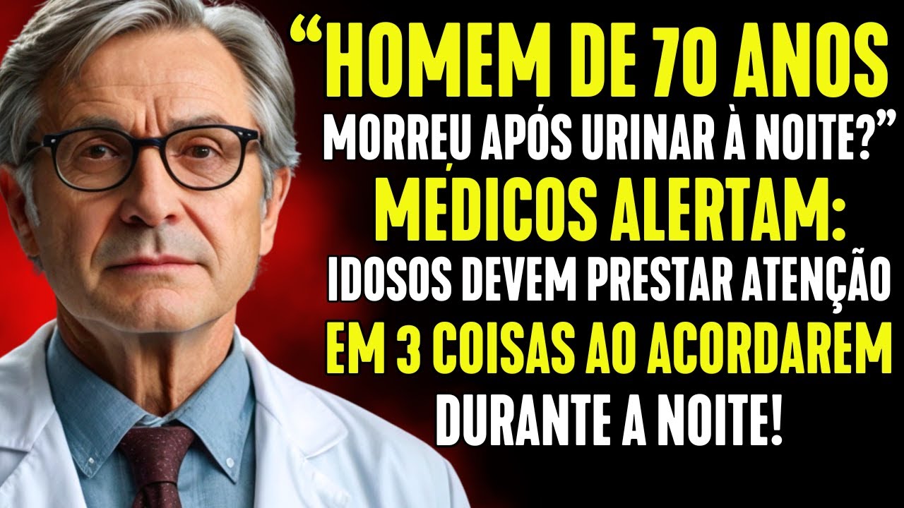 HOMEM de 70 ANOS MORRE por urinar à NOITE: Conselhos CRÍTICOS para IDOSOS!
